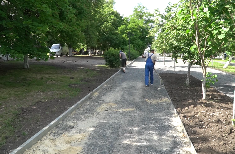 В Белгороде преображается пешеходная зона по проспекту Ватутина от улицы Королёва до улицы Губкина