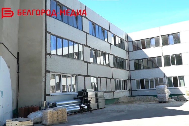 В белгородской школе №46 впервые за 35 лет делают комплексный ремонт