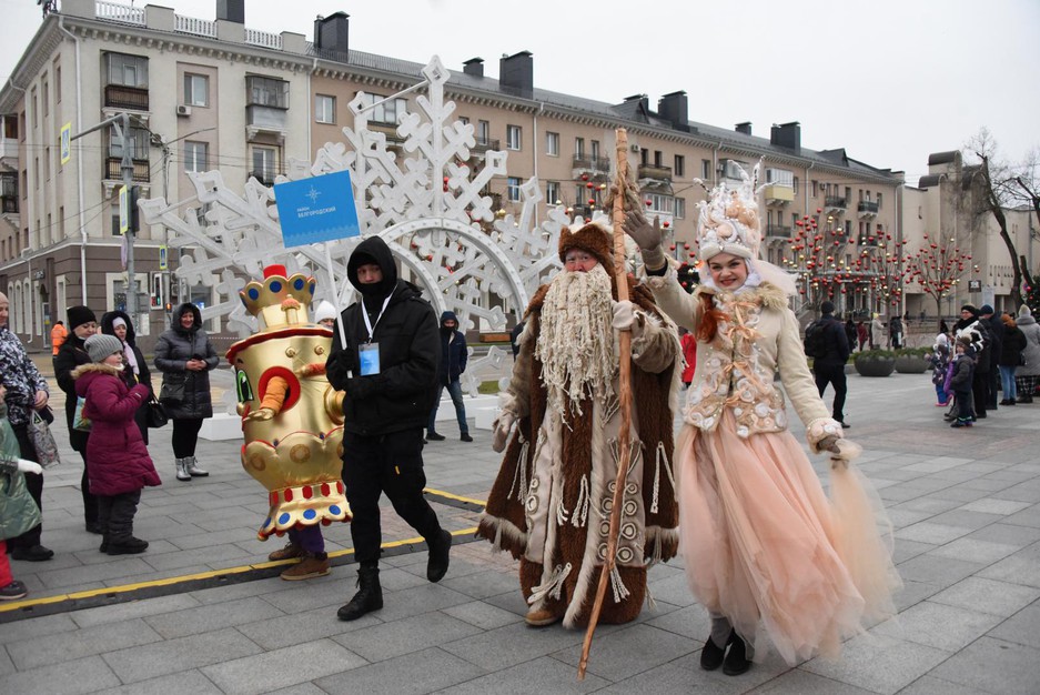 В Белгороде торжественно открыли главную ёлку региона - Изображение 2