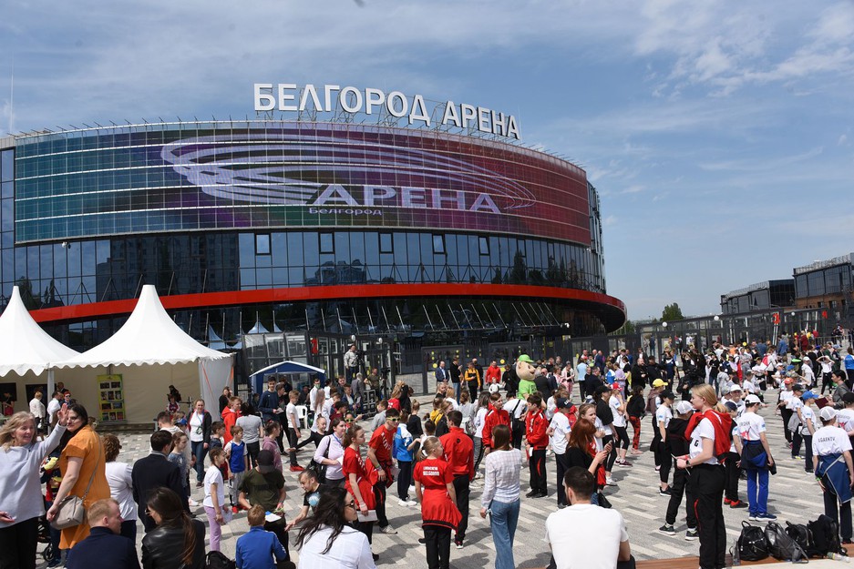 В Белгороде открыли многофункциональную спортивную арену на 10 000 зрительских мест - Изображение 1
