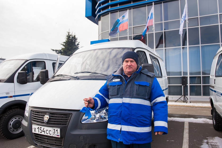 Белгородские энергетики получили ключи от новых автомобилей ГАЗ «Соболь» - Изображение 1