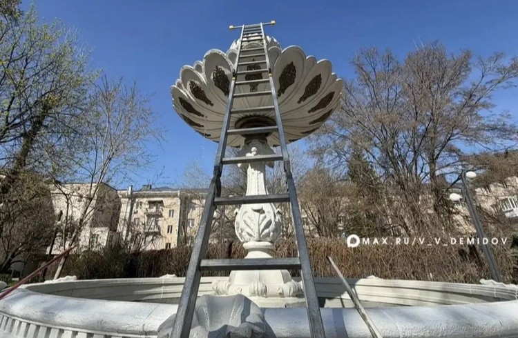 1 мая в Белгороде запустят городские фонтаны