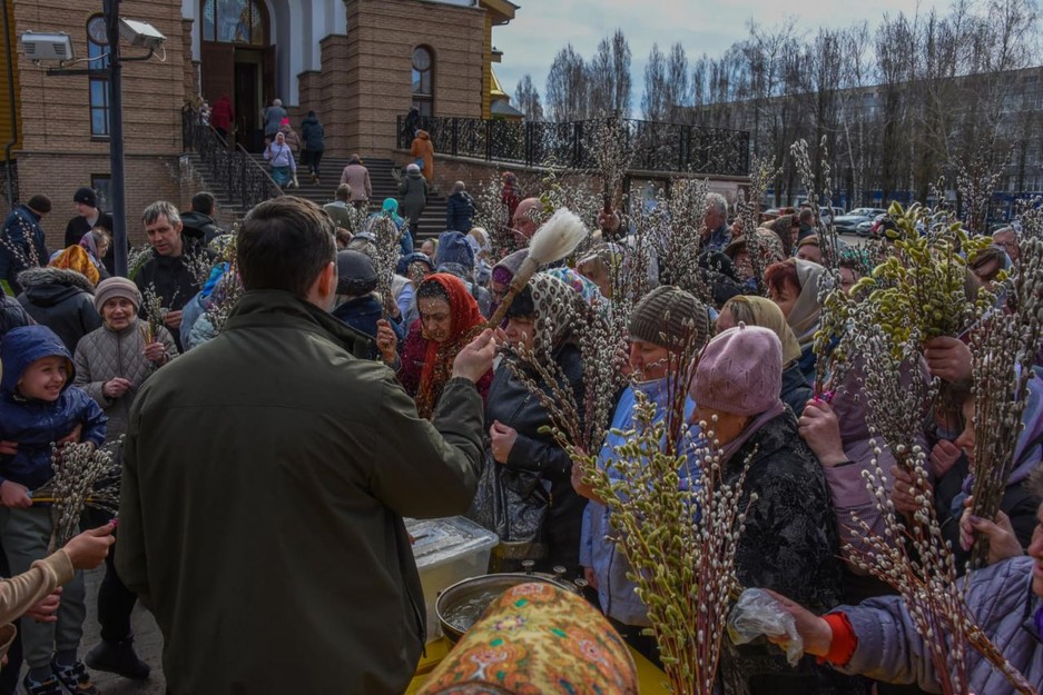 Вербное воскресенье: фоторепортаж Бориса Ечина - Изображение 15